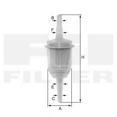 Фильтр топливный - Fil Filter ZP8014FP