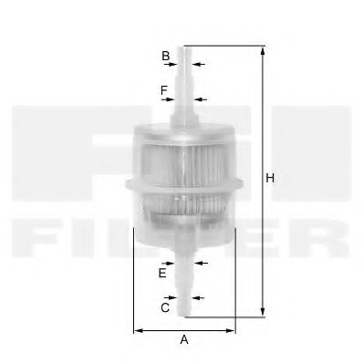 Фильтр топливный - Fil Filter ZP8047FP