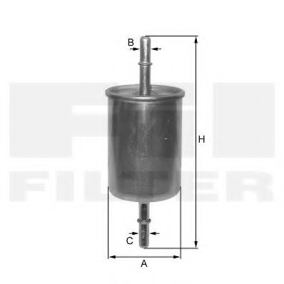 Фильтр топливный Fil Filter                ZP8003FM