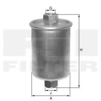 Фильтр топливный Fil Filter                ZP8022FM