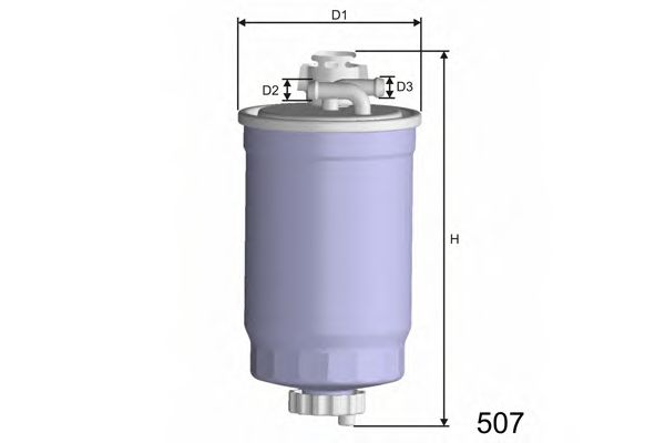 Фильтр топливный - MISFAT M365A