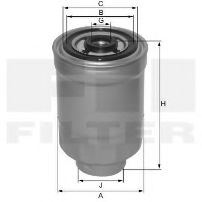 Фильтр топливный - Fil Filter ZP522F