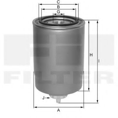 Фильтр топливный - Fil Filter ZP512CF