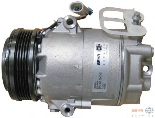 Компрессор, кондиционер - Behr-Hella 8FK351134761