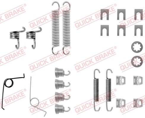 Ремкомплект тормозных колодок - Quick Brake 1050545