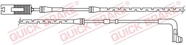 Датчик износа тормозных колодок - Quick Brake WS0224A