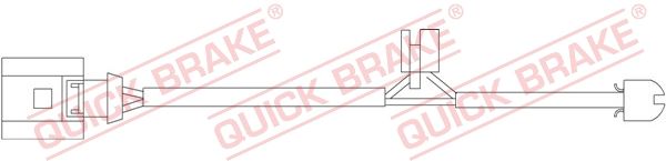 Датчик износа тормозных колодок - Quick Brake WS0226A