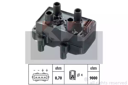 Катушка зажигания - KW 470188