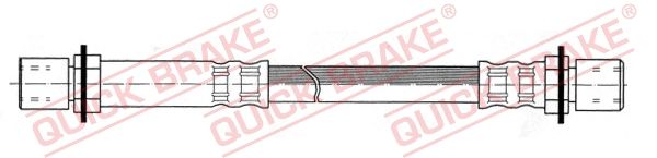 Шланг тормозной - Quick Brake 22071