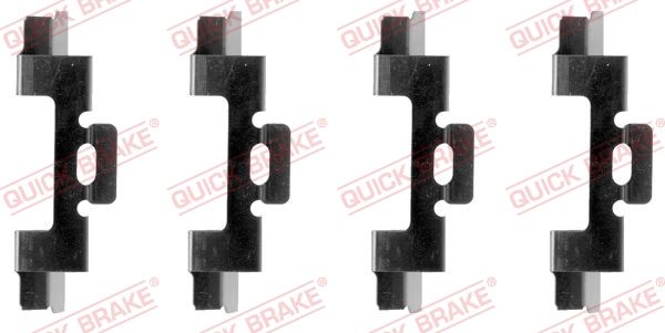 Ремкомплект дисковых тормозных колодок - Quick Brake 1091027