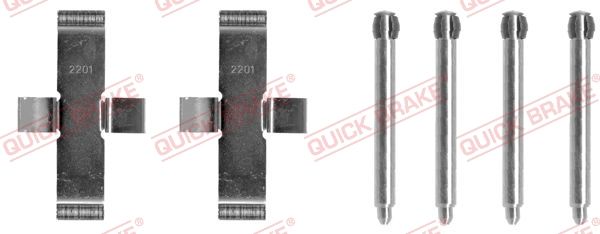 Ремкомплект тормозных колодок - Quick Brake 1091037