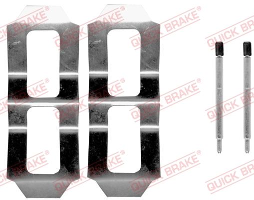 Ремкомплект тормозных колодок - Quick Brake 1090987
