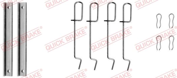 Ремкомплект тормозных колодок - Quick Brake 1091151