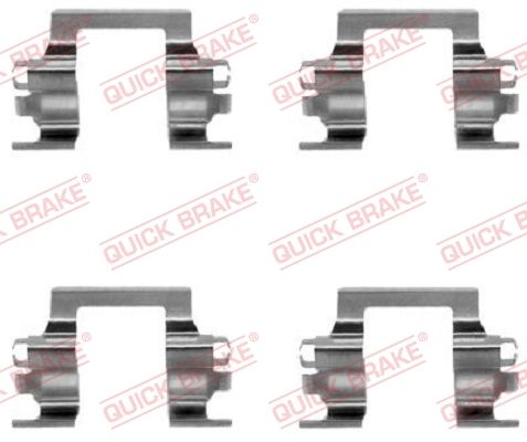 Ремкомплект тормозных колодок - Quick Brake 1091117
