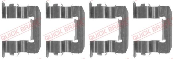Ремкомплект тормозных колодок - Quick Brake 1091184