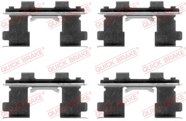 Ремкомплект тормозных колодок - Quick Brake 1091253