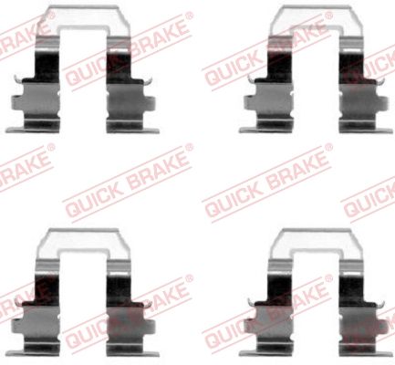 Ремкомплект тормозных колодок - Quick Brake 1091255