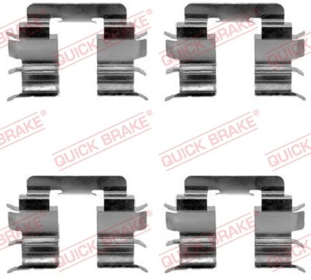 Ремкомплект тормозных колодок - Quick Brake 1091272