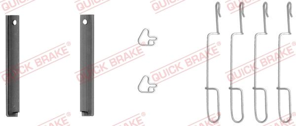Ремкомплект тормозных колодок - Quick Brake 1091280