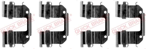Ремкомплект тормозных колодок - Quick Brake 1091285