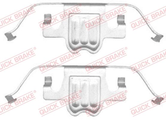 Ремкомплект тормозных колодок - Quick Brake 1091695