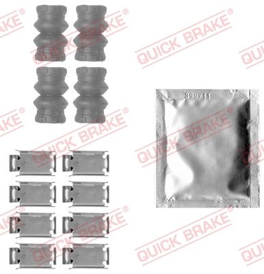 Комплектующие, колодки дискового тормоза - Quick Brake 1091788