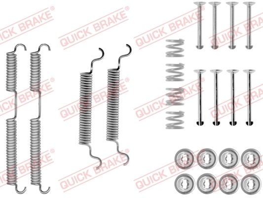 Ремкомплект тормозных колодок - Quick Brake 1050513