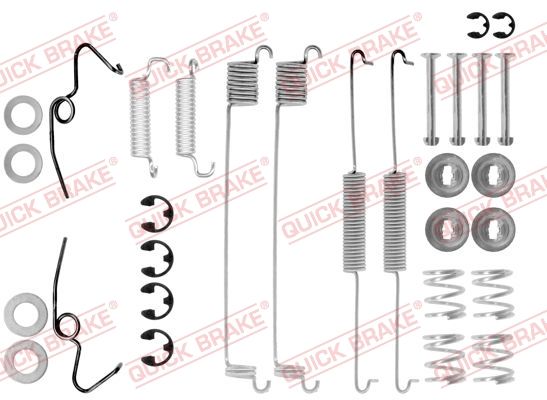 Ремкомплект тормозных колодок - Quick Brake 1050641