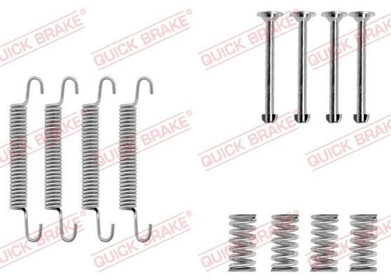 Ремкомплект тормозных колодок - Quick Brake 1050667