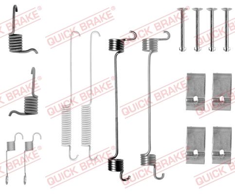 Ремкомплект тормозных колодок - Quick Brake 1050676