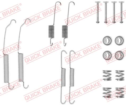 Ремкомплект тормозных колодок - Quick Brake 1050701