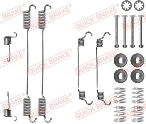 Ремкомплект тормозных колодок - Quick Brake 1050740