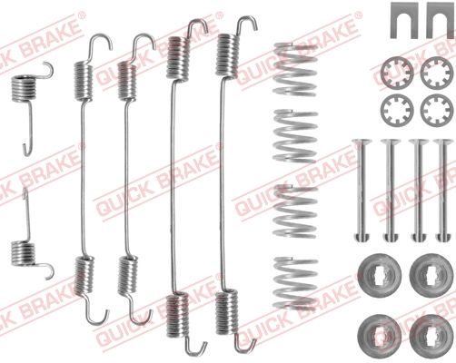 Ремкомплект тормозных колодок - Quick Brake 1050747