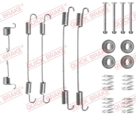 Ремкомплект тормозных колодок - Quick Brake 1050750