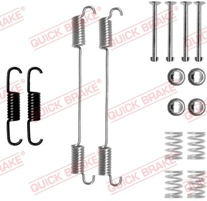 Комплектующие, тормозная колодка - Quick Brake 1050796