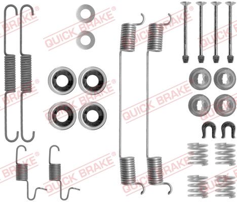 Комплектующие, тормозная колодка - Quick Brake 1050818