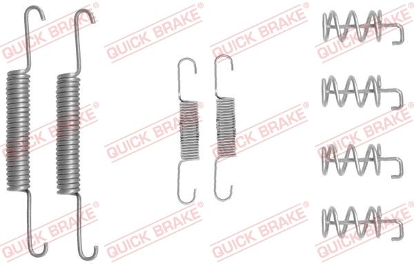 Ремкомплект тормозных колодок - Quick Brake 1050832