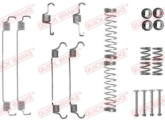 Ремкомплект тормозных колодок - Quick Brake 1050835