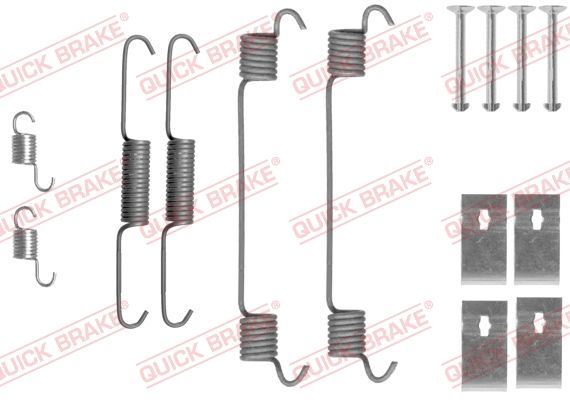 Комплектующие, тормозная колодка - Quick Brake 1050860