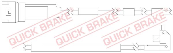 Датчик износа тормозных колодок Quick Brake                WS0129A