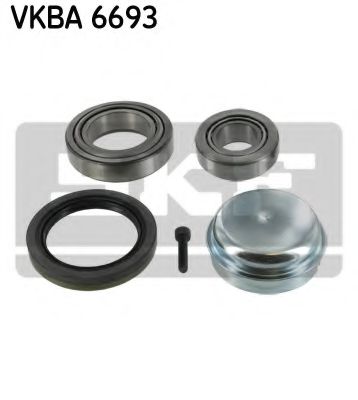 Снят с производства Подшипник ступицы колеса (комплект) | перед | - SKF VKBA 6693