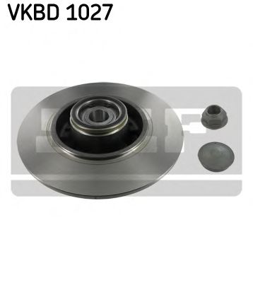 Диск тормозной | зад | - SKF VKBD 1027