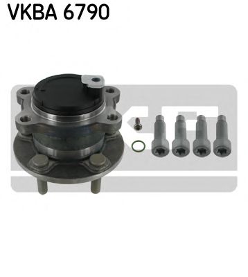 Комплект подшипника ступицы колеса | зад лев | - SKF VKBA 6790