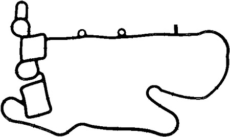Прокладка, крышка картера рулевого механизма Elring                570.180