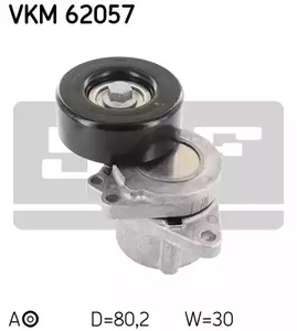 Натяжной ролик, поликлиновой ремень - SKF VKM 62057