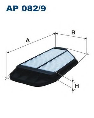 Фильтр воздушный chevrolet - FILTRON AP082/9