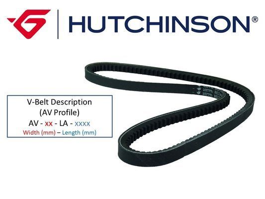 Клиновой ремень - Hutchinson AV 10 La 925