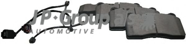 Колодки тормозные дисковые | перед | - JP Group 1163606810