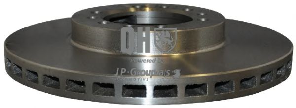 Снят, замена 3963100100 Тормозной диск | перед | - JP Group 3963100109