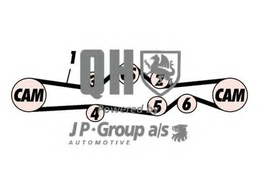 Комплект ремня ГРМ - JP Group 4612100119